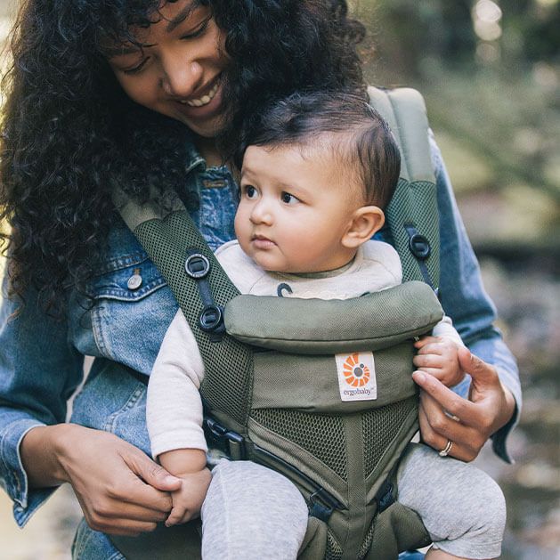 Ergobaby Omni Cool Air Mesh Khaki Hire