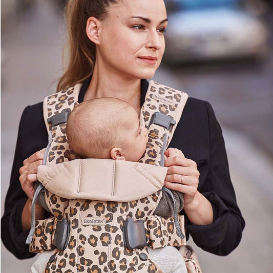 BabyBjörn Baby Carrier One Beige Leopard Hire